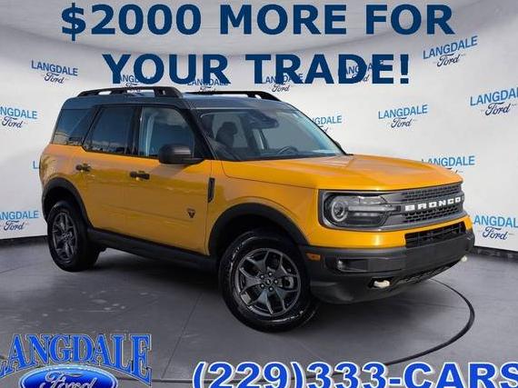 FORD BRONCO SPORT 2021 3FMCR9D95MRA25199 image